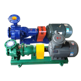 Fluorine-Lined Plastic Chemical Pump