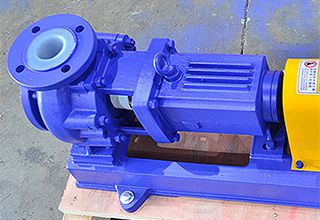 IHF fluorine-lined chemical pump body